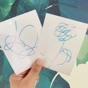 BTS LOVE YOURSELF DECO STICKER SET