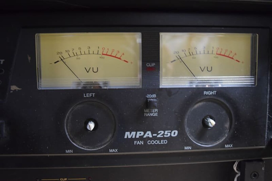 Optimus Stereo Amplifier 250 Watt MPA250 Etsy