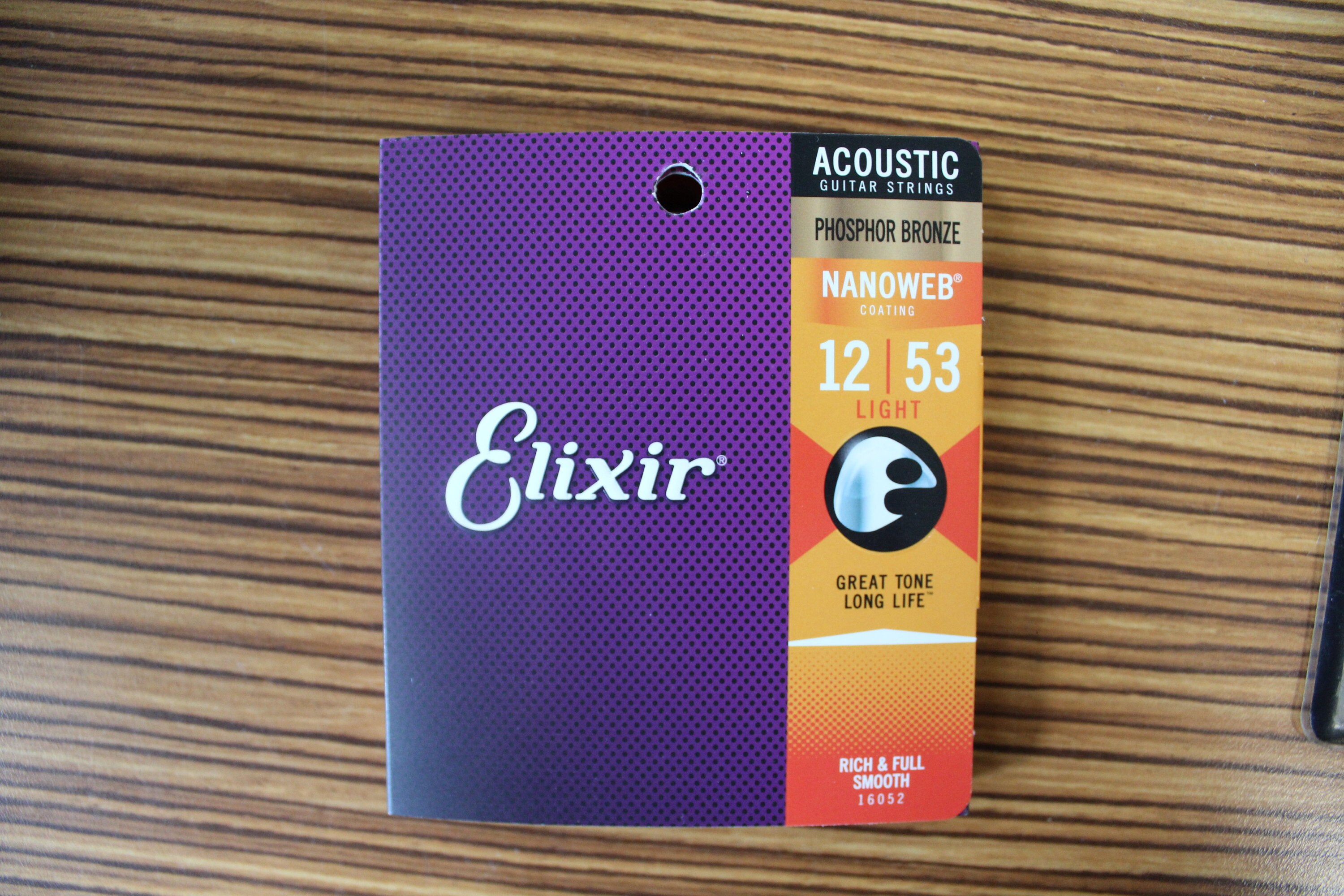 Elixir Acoustic Guitar Strings 1253 Light Phosphor Bronze Etsy