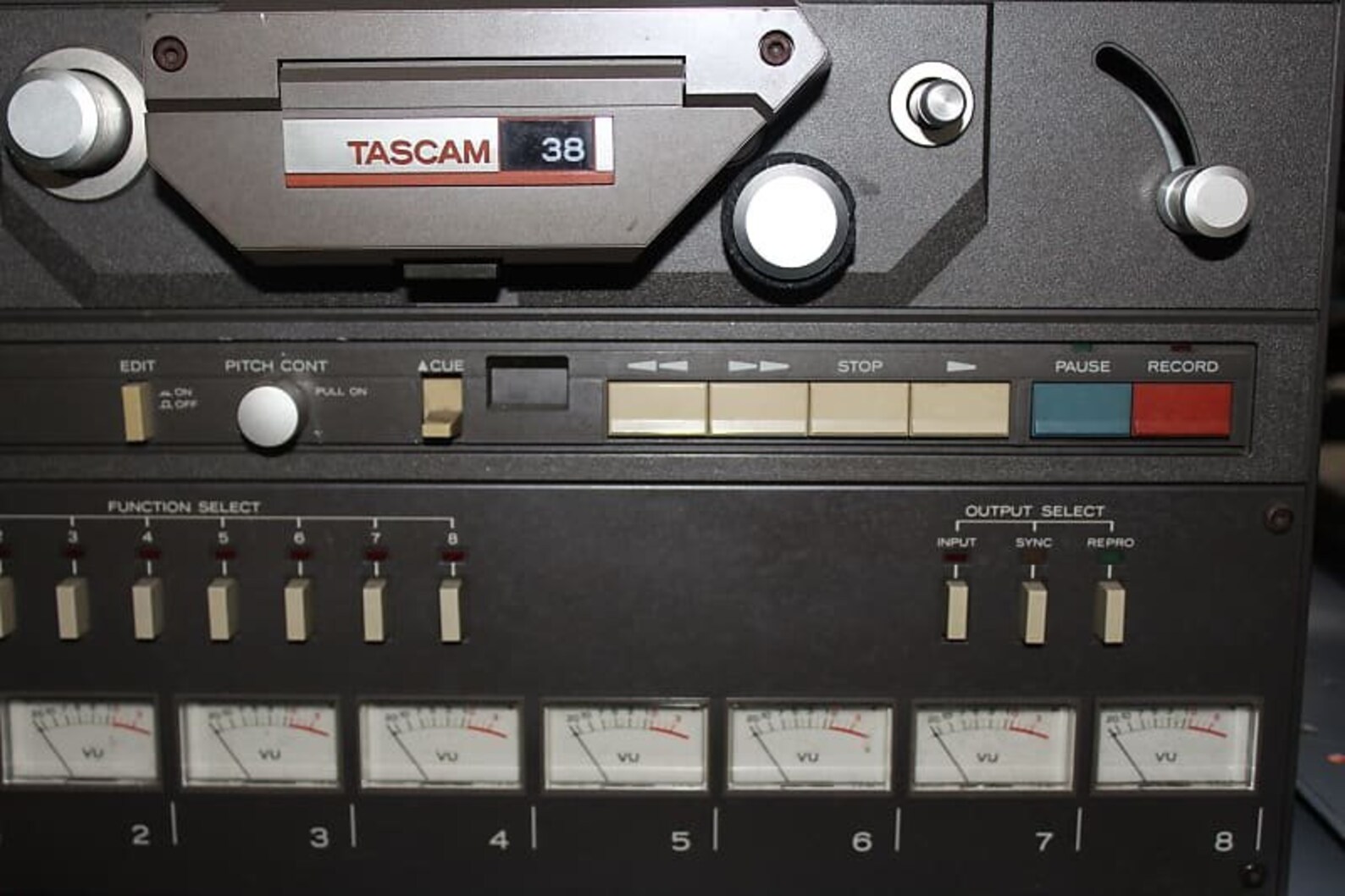 TASCAM 38 Eight Track Tape Recorder Etsy