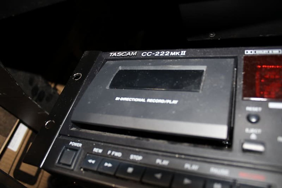 Tascam CD Recorder & Cassette Combo CC222MKII Etsy
