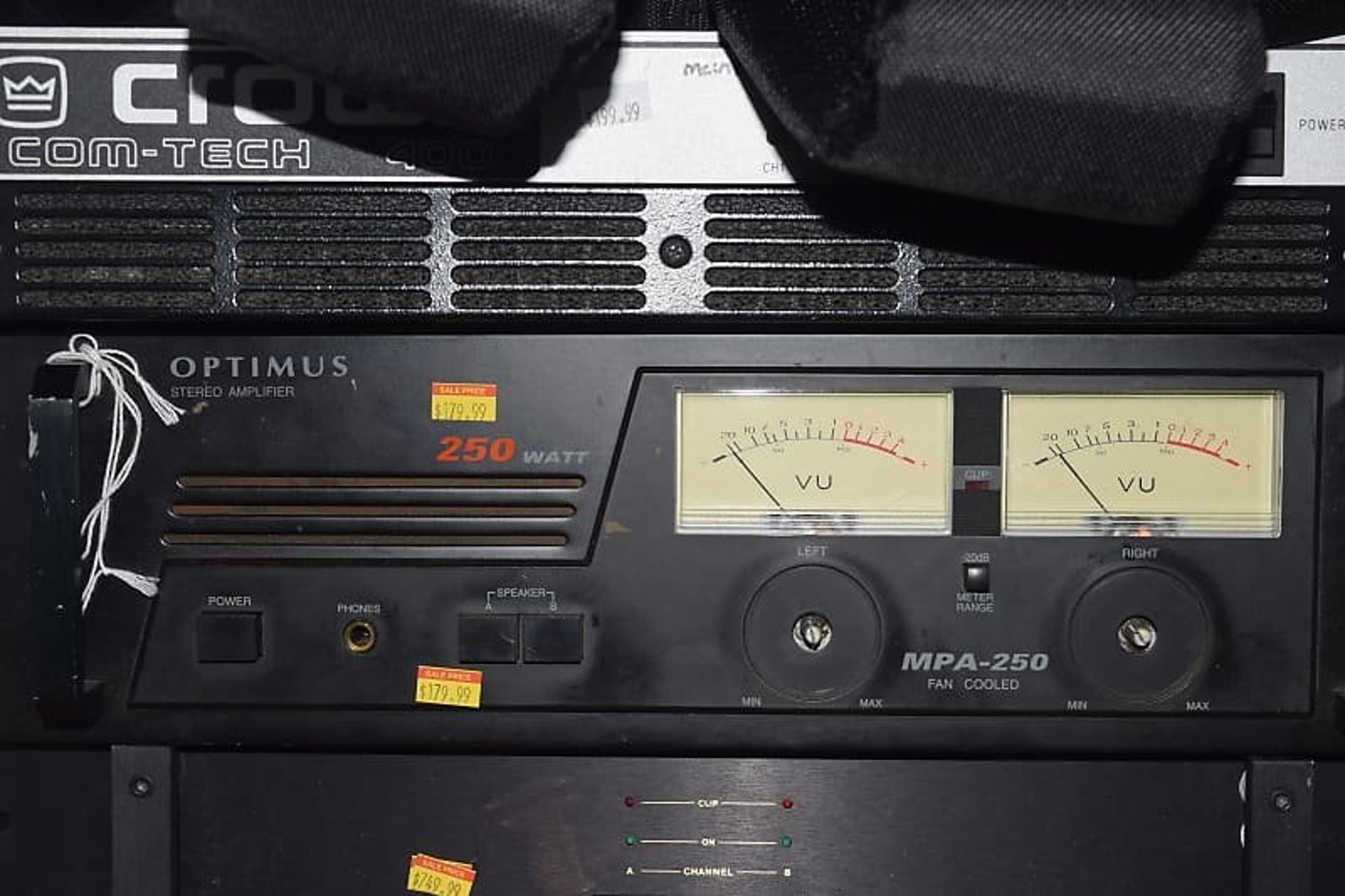 Optimus Stereo Amplifier 250 Watt MPA250 Etsy