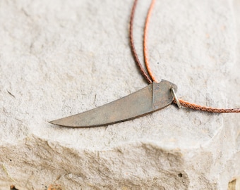 Rustic Scythe Necklace