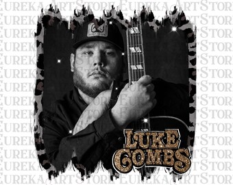 Luke Combs Bootleggers Digital Transfer PNG Sublimation for Shirts or