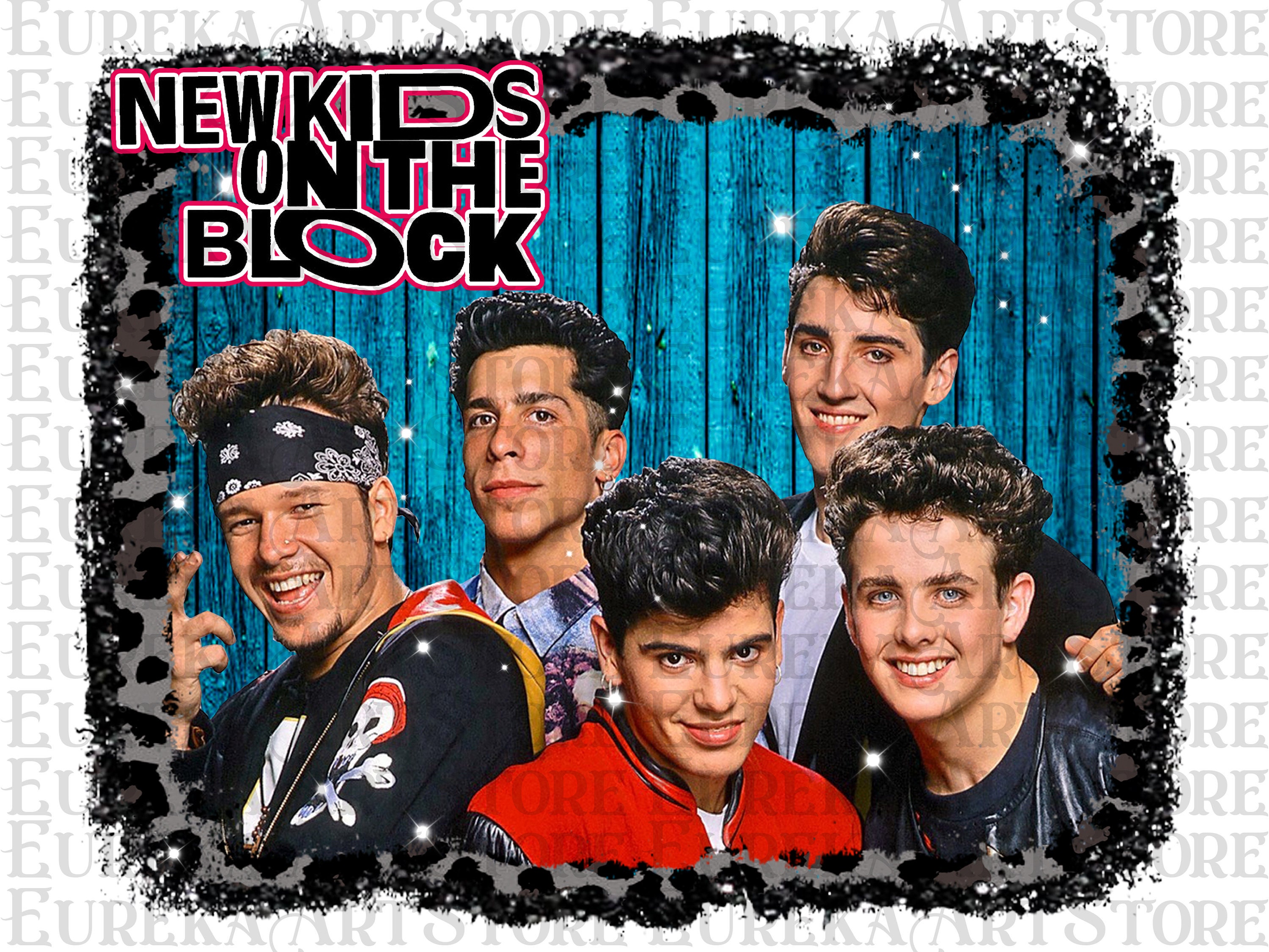 New Kids On The Block Sublimation Design Digital Download | Etsy