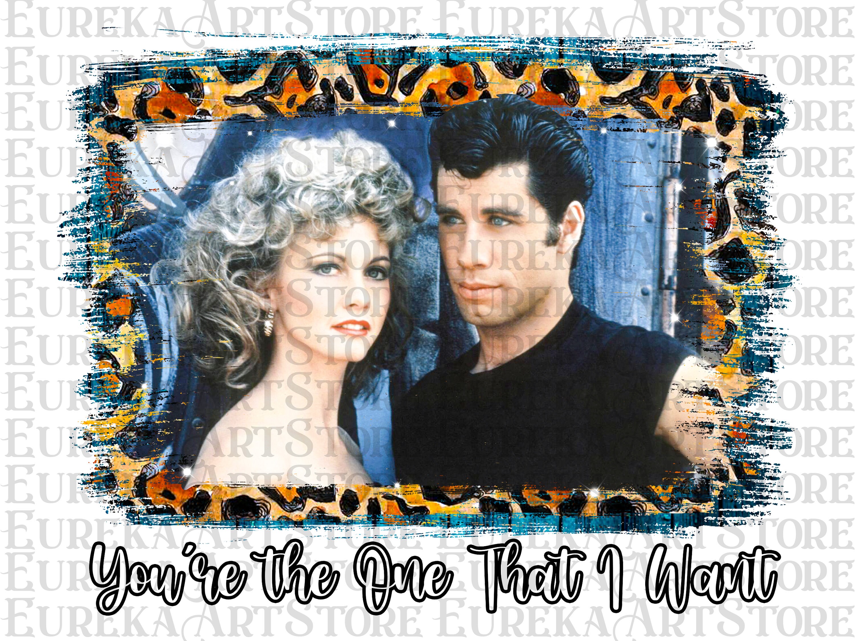 Grease you're the one that I want digital design File Etsy