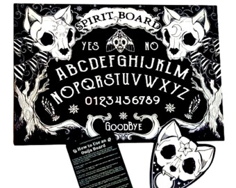 Gothic Design Ouija Bigger 44x30 cm Black Color Ouija Board Halloween New Design is bigger
