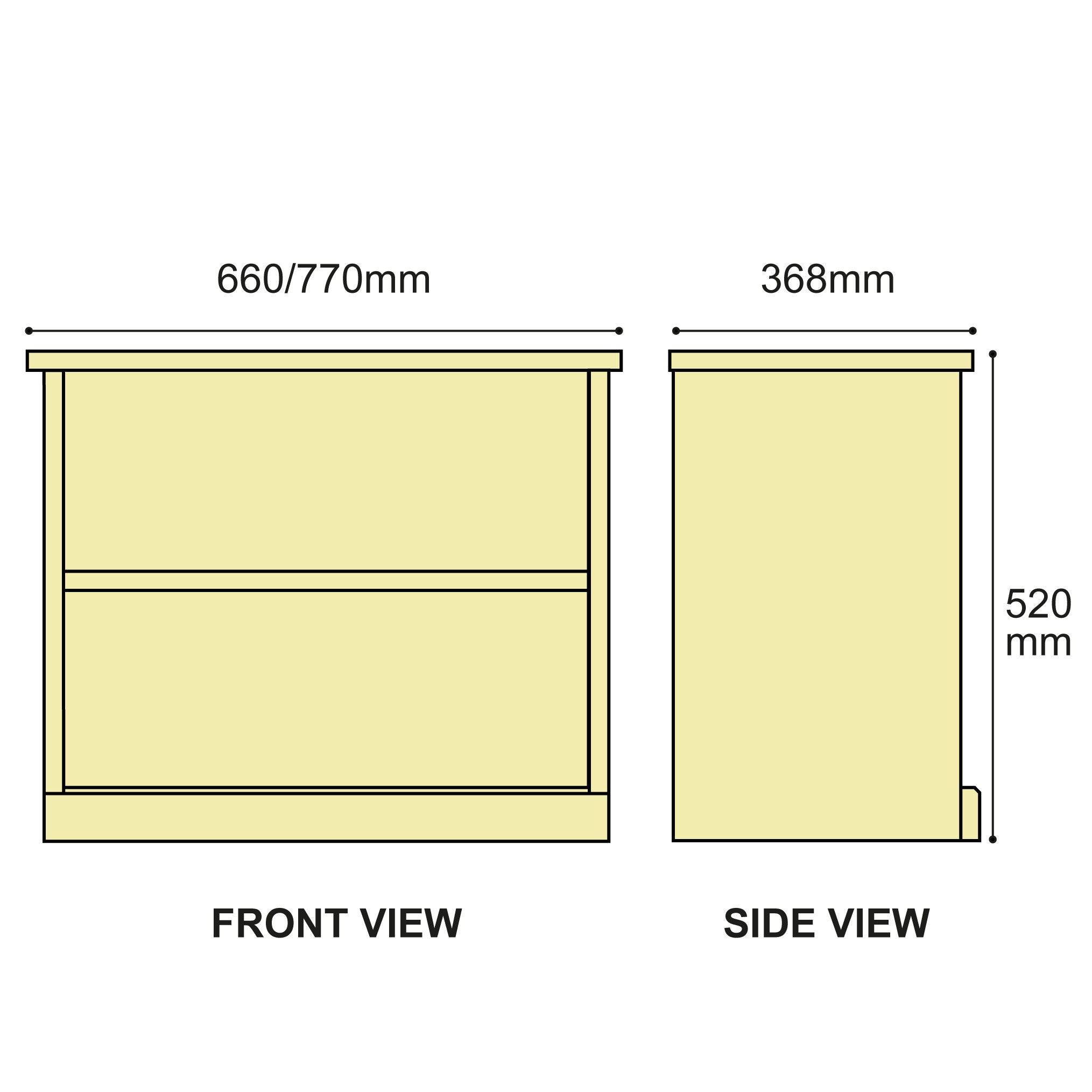 Shoe Bench Cupboard Shelving Unit With Adjustable Storage Shelves. Shoe ...