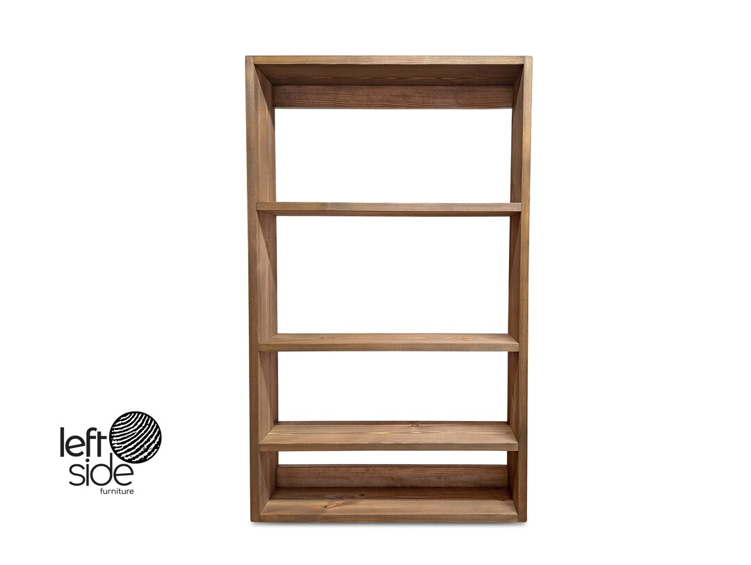 Solid Wood Display Shelves, Wall Mounted or Small Freestanding