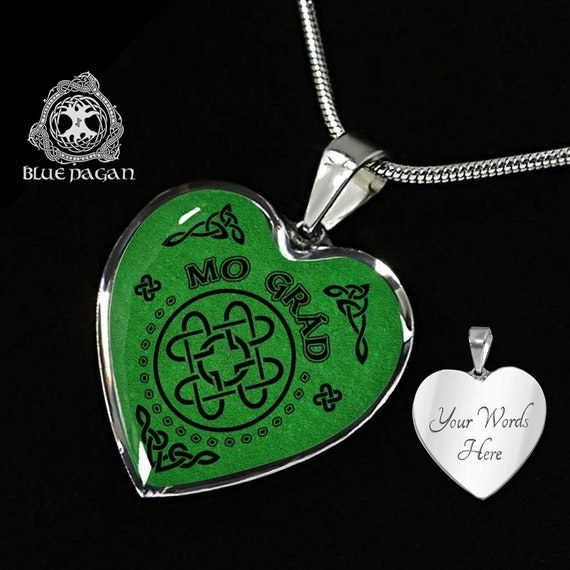 My Love Gaelic Irish Celtic Knot Necklace Pendant Celtic Pagan