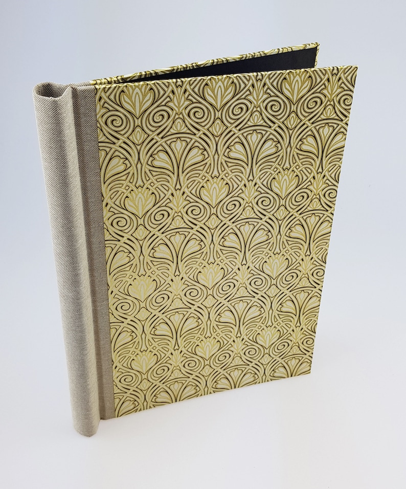 Clip binder Luxury Liberty natural linen, A4 image 5