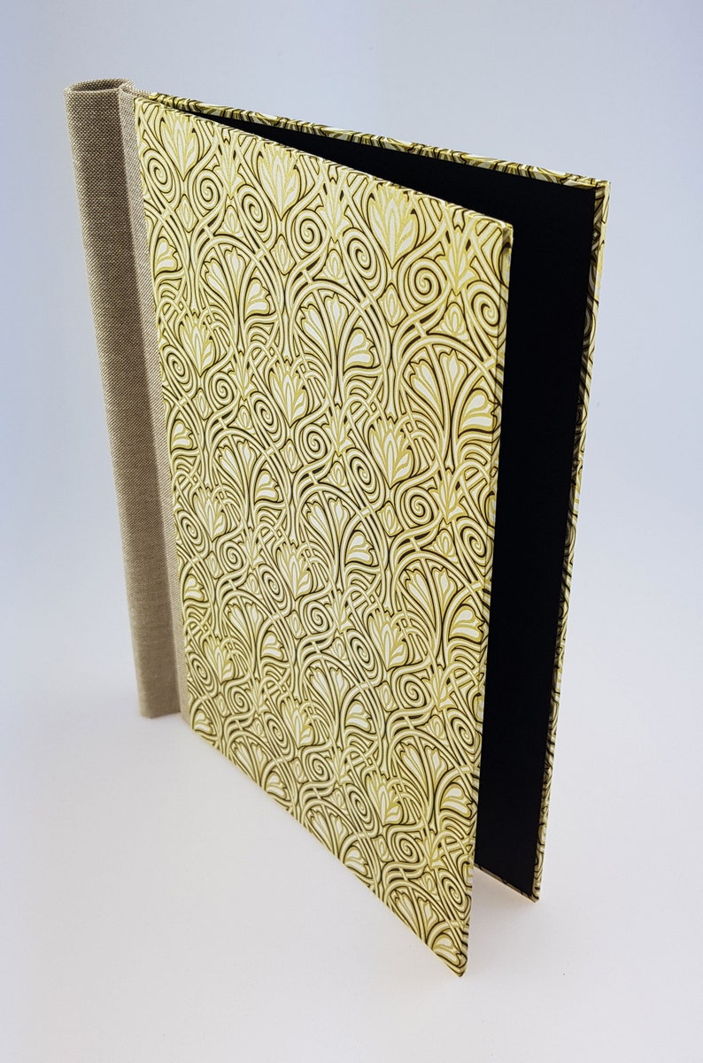 Clip binder Luxury Liberty natural linen, A4 image 7