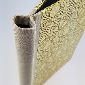 Clip binder Luxury Liberty natural linen, A4 image 4