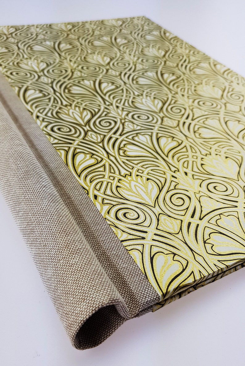 Clip binder Luxury Liberty natural linen, A4 image 8