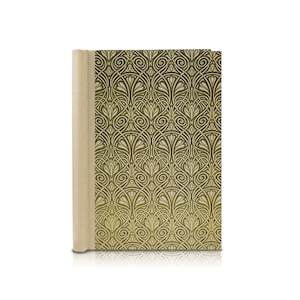 Spring binder Luxury Liberty natural linen, A4
