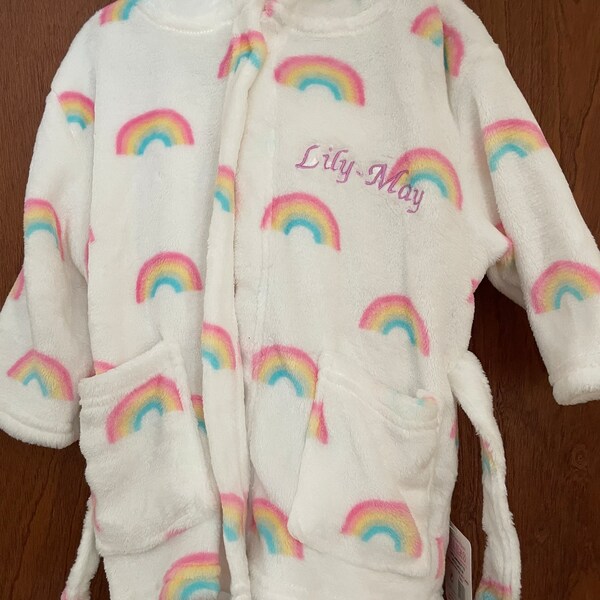 Personalised Dressing Gown Etsy UK