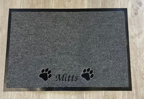 Embroidered and Personalised Dog Feeding Mat, Dog Place mat, dog food mat, pet feeding mat, personalised pet mat, personalised food mat