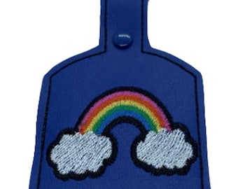 Embroidered Designs, Vinyl, leatherette hand sanitiser holder, clip-on sanitiser holder, keychain sanitiser, gift for loved ones,for friends