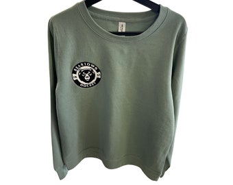 Beartown Hockey Sweatshirt, Beartown top, Fredrik Backman book sweatshirt, embroidered beartown hockey sweatshirt, beartown inspired top