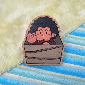 Yakuza Like a Dragon Box of Ichiban Wooden Pin Badge (Ryu Ga Gotoku)