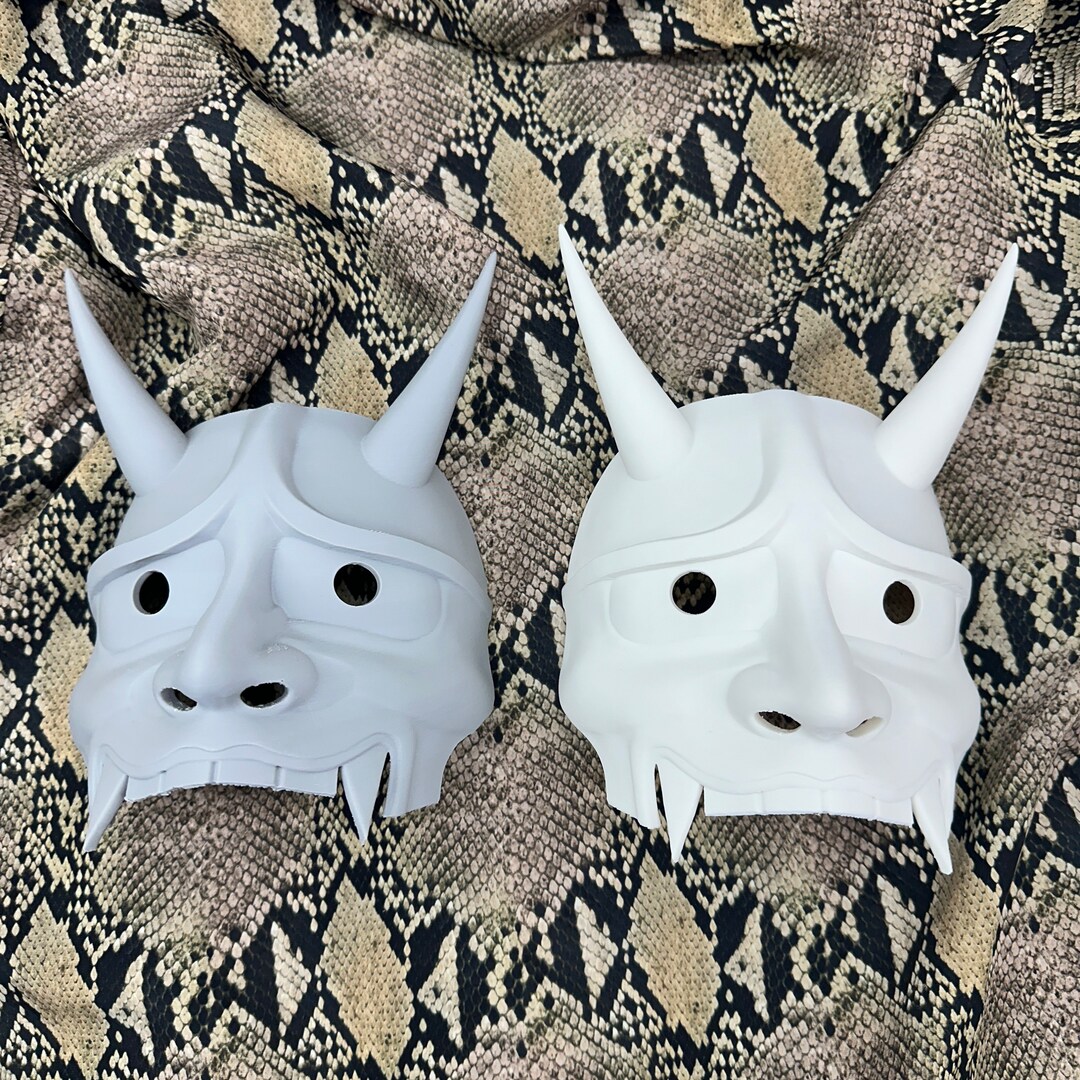 Yakuza Kiwami Majima Goro Hannya Man Cosplay Mask - Unpainted 3D