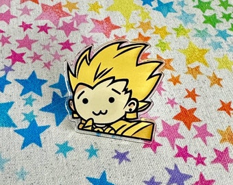 Fate/Grand Order Gilgamesh Archer Nyoro~n Acrylic Badge Pin Button Fate Series FGO