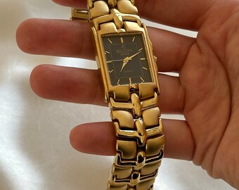 Unglaubliche Gold Ton Vintage Elgin Uhr