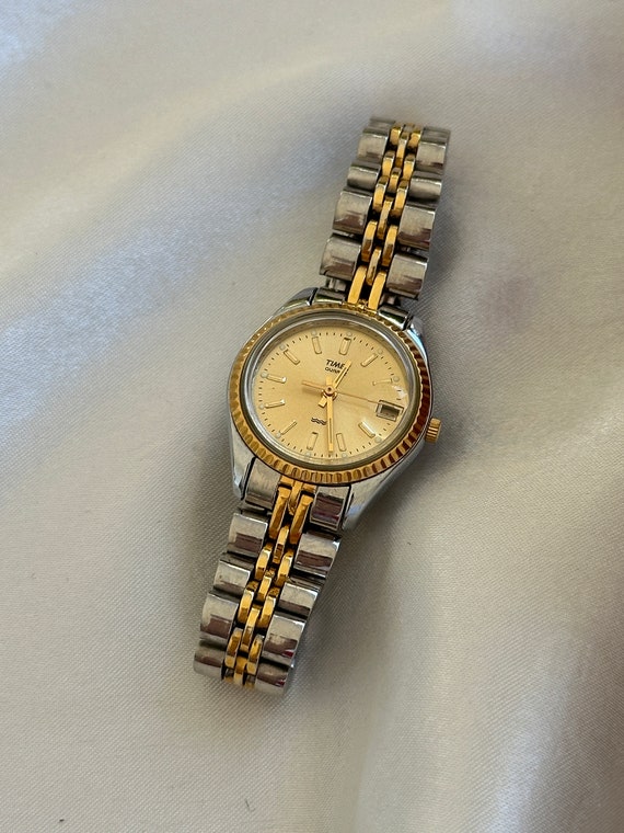 Classic Two Tone Timex Watch