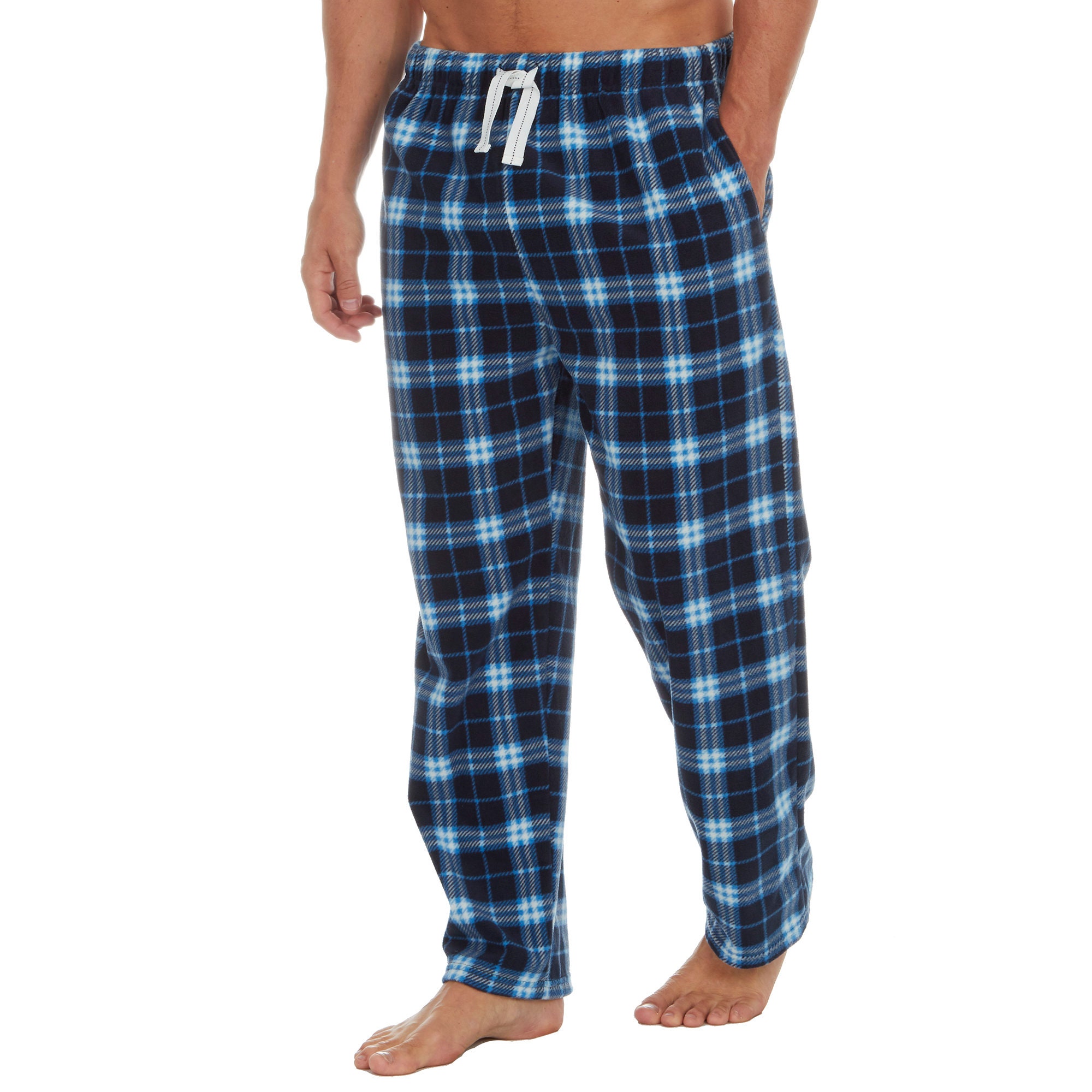 MoFiz Mens Pyjama Bottoms Soft 100 Cotton Check India  Ubuy