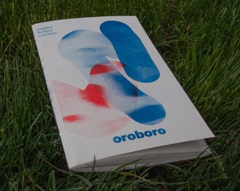 OROBORO VOL. 3 & 4 | Poetry, Fiction, Comics Collection, Riso Printed and hand-bound literary zine