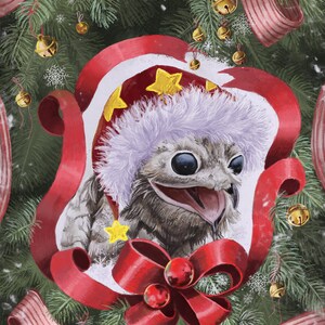 Biglietto di auguri di Natale Potoo