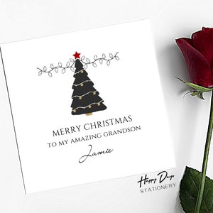 Tarjeta de Navidad para nieto Increíble tarjeta de Navidad para nieto, tarjeta de Navidad para nieto, Navidad, NIETO, NAVIDAD