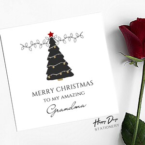 Tarjeta de Navidad para la abuela Tarjeta de Navidad de la abuela increíble, tarjeta de Navidad para la abuela, tarjeta de Navidad de la abuela, abuela, abuela, tarjeta de Navidad, NAVIDAD