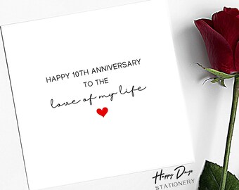 DOES/DOES 10th Anniversary Live「Thanksg… 10th Wedding Anniversary Card Love 10th Anniversary Card, 10