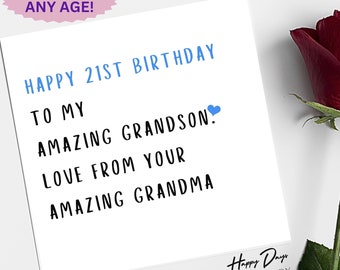 Biglietto Di Auguri Per Il 21° Compleanno Da Uomo - Foto 4