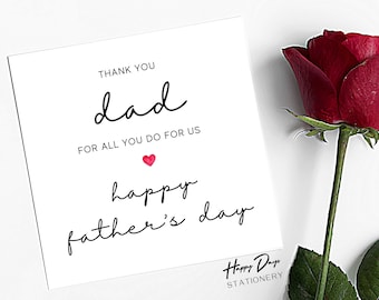 Carte de fête des pères pour papa Merci carte de fête des pères, carte de fête des pères pour papa spécial, joyeuse fête des pères, carte de fête des pères