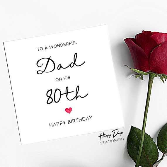 Wonderful Dad Birthday Card Wonderful Dad Birthday Card