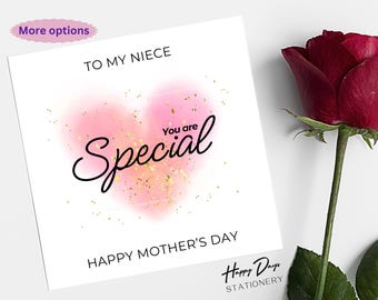 Mother's Day Card for Daughter Happy Days Daughter Mothers Day