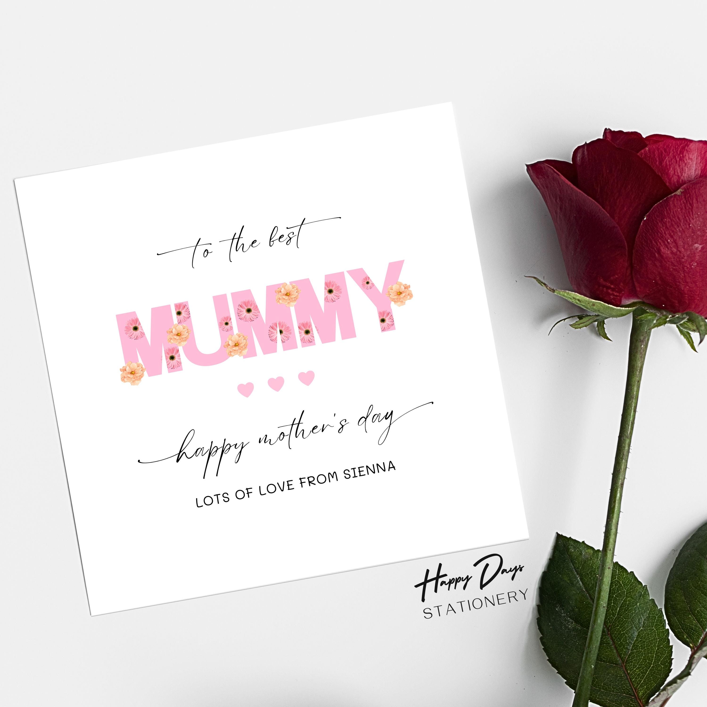 Tongue In Peach Mum Cards Mothers Day Card Worlds Best - View #5