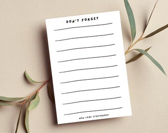 DON'T FORGET • Sustainable Post-it® Note