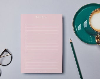 Call it a Plan • Pink • Sustainable Post-it® Note