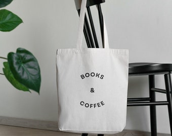 Books & Totes • Eco-Friendly Canvas Tote Bag Organic Canvas Tote Bag