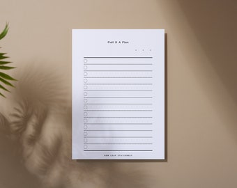 Call it a Plan • White • Sustainable Post-it® Note