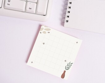 Ruby Vase Flora • Sustainable Post-it® Note Pad