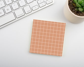 Maplewood • Square Grid Sticky Note • Sustainable Post-it® Note Pad
