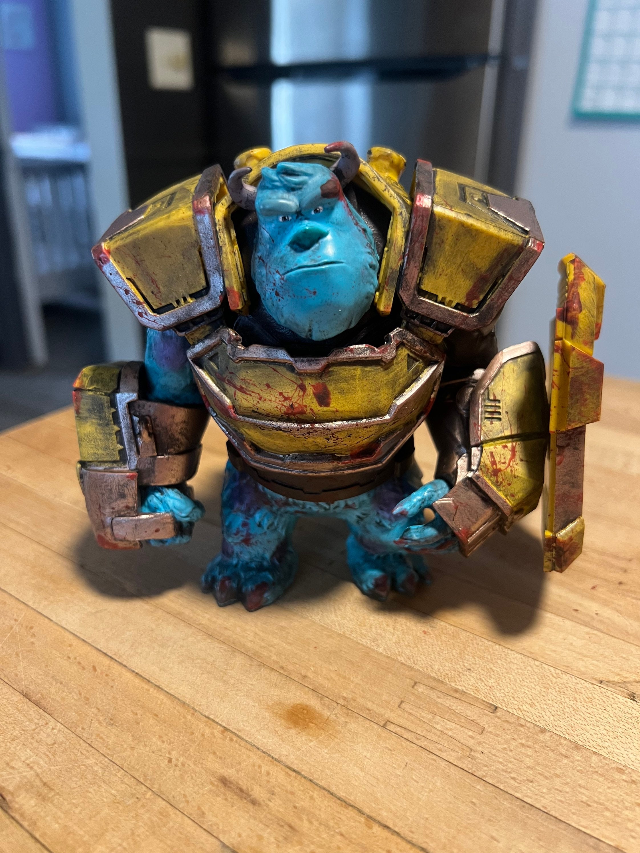 Sully Disney Mirrorverse Custom Painted 5 Inch Action Figure Etsy