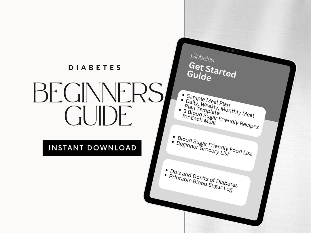 Diabetes Printable Diabetes Meal Plan Diabetes Food List - Etsy