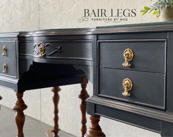 SOLD* Antique Desk / Vanity / Buffet *Display Only!