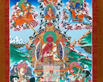 Bespoke Master Thangka + High Quality Brocade