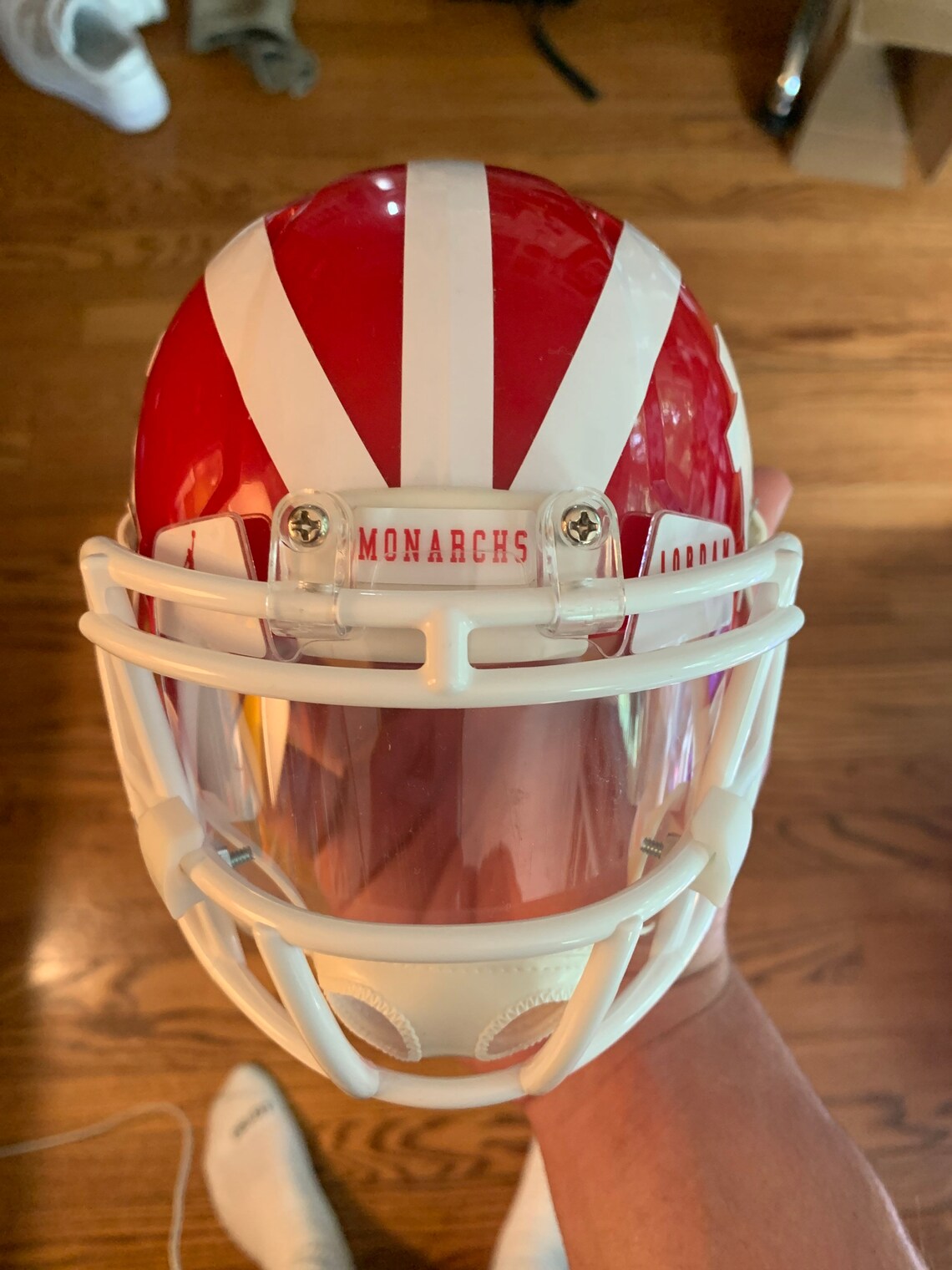 Custom Riddell Speed Mini Football Helmet Etsy